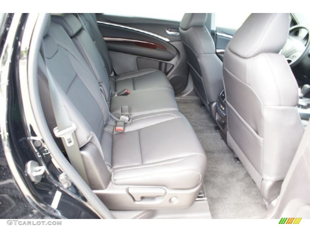 2015 MDX SH-AWD Technology - Crystal Black Pearl / Ebony photo #23