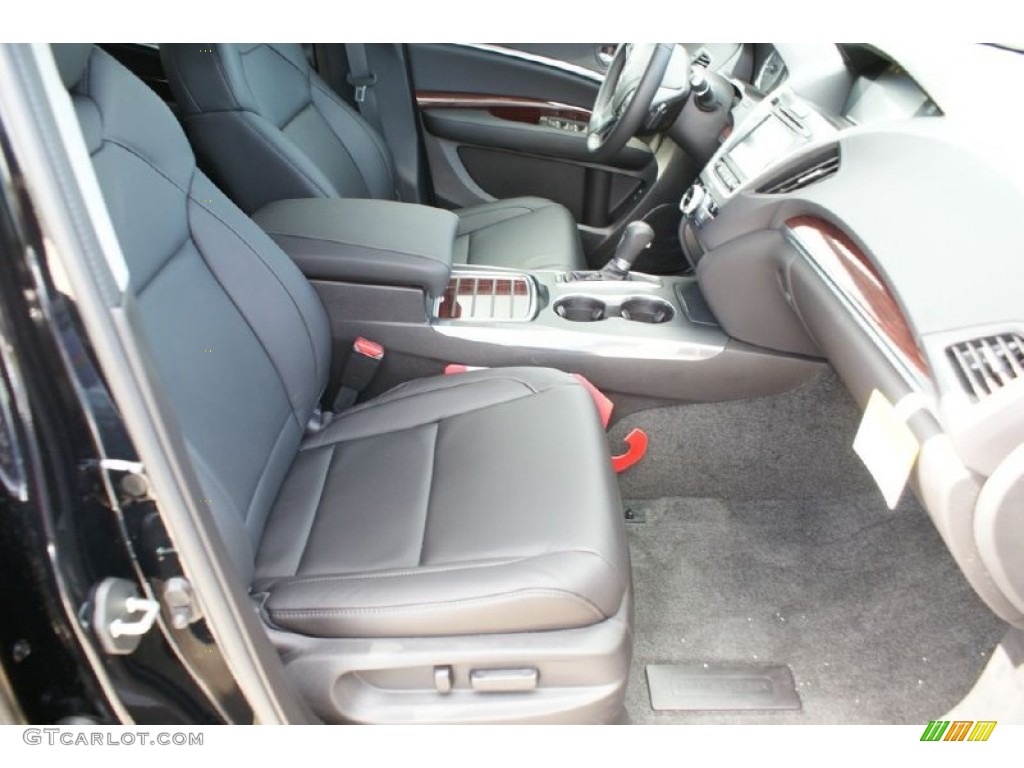 2015 MDX SH-AWD Technology - Crystal Black Pearl / Ebony photo #26