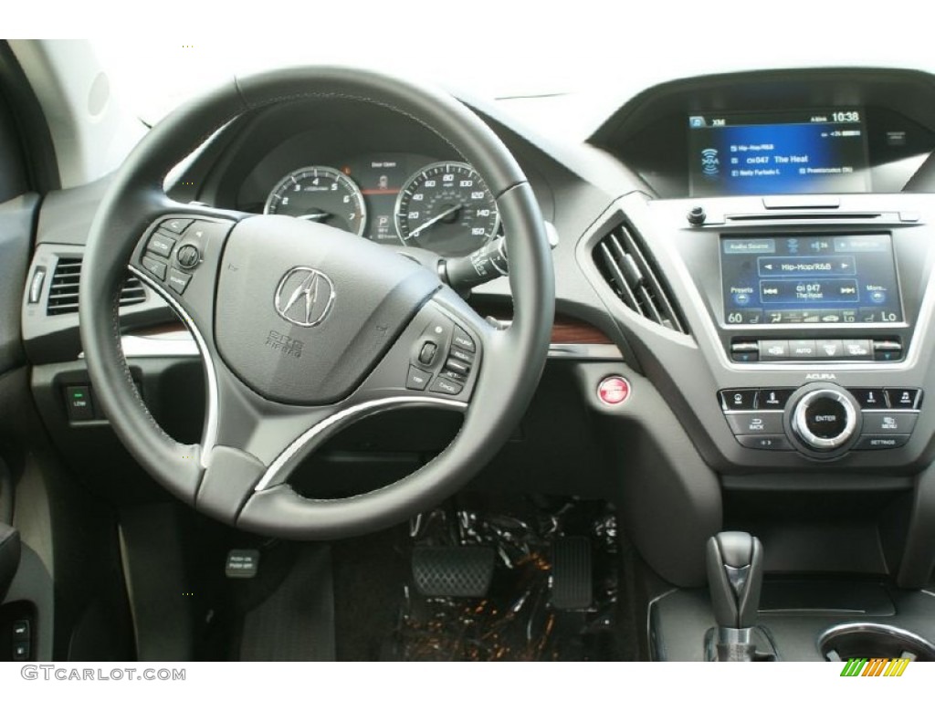 2015 MDX SH-AWD Technology - Crystal Black Pearl / Ebony photo #29