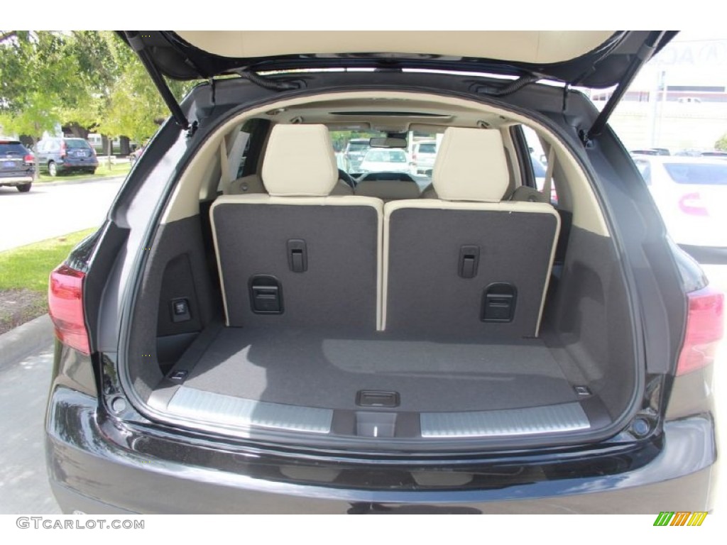 2015 MDX SH-AWD Technology - Crystal Black Pearl / Parchment photo #15