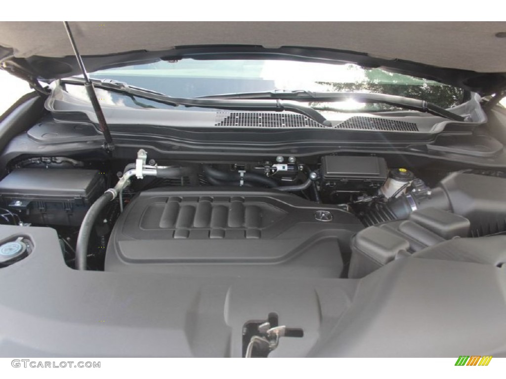 2015 MDX SH-AWD Technology - Crystal Black Pearl / Parchment photo #20