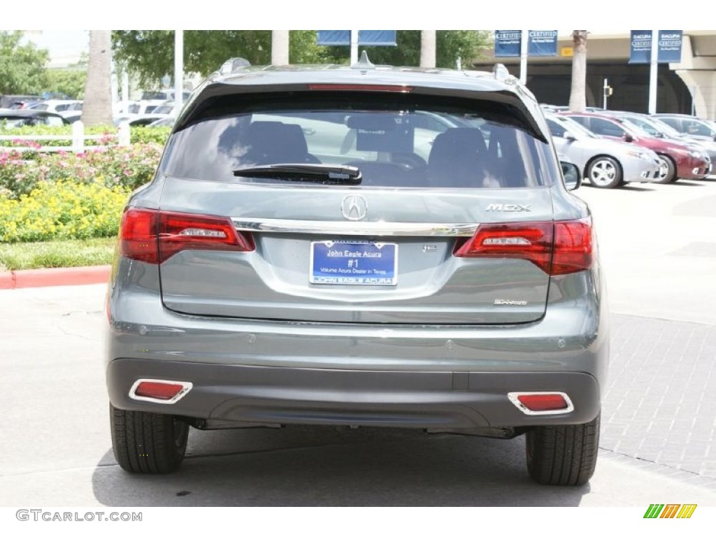 2015 MDX SH-AWD Advance - Forest Mist Metallic / Eucalyptus photo #6