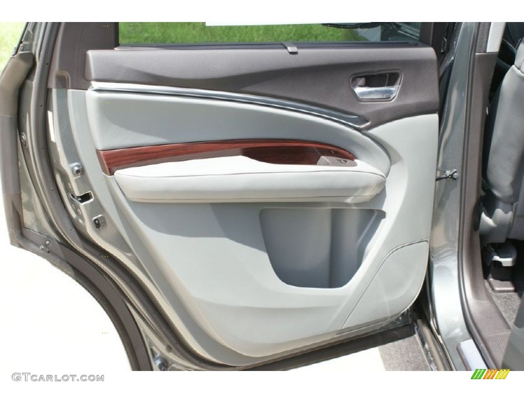 2015 Acura MDX SH-AWD Advance Eucalyptus Door Panel Photo #96674483