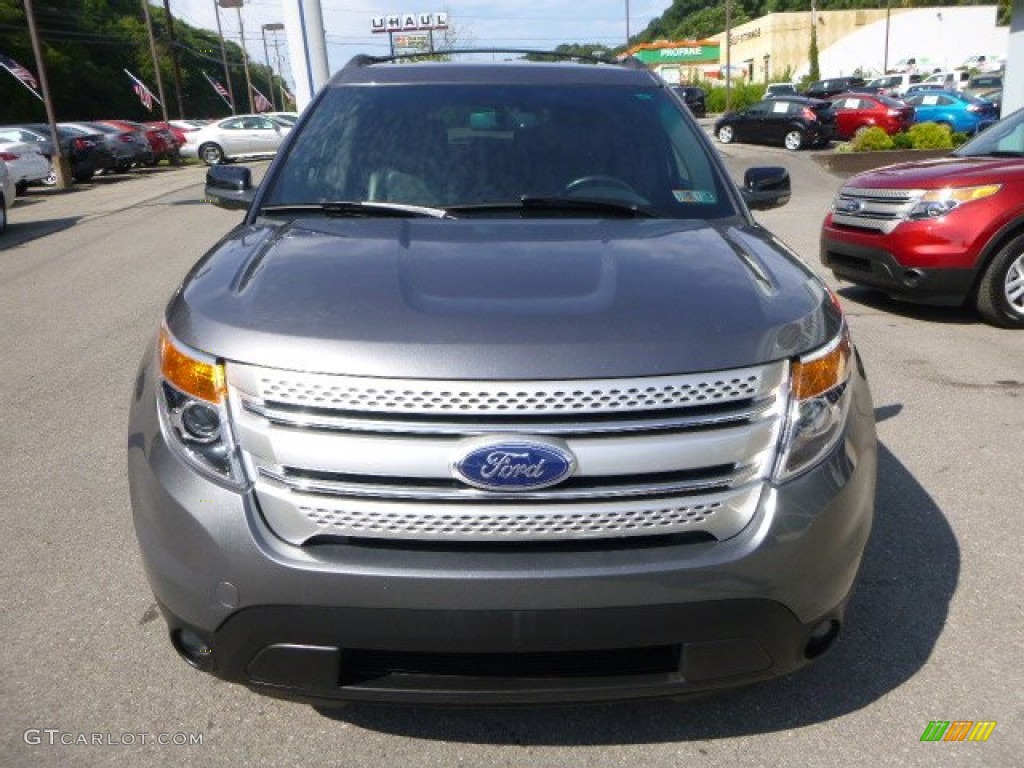 2011 Explorer XLT 4WD - Sterling Grey Metallic / Charcoal Black photo #7