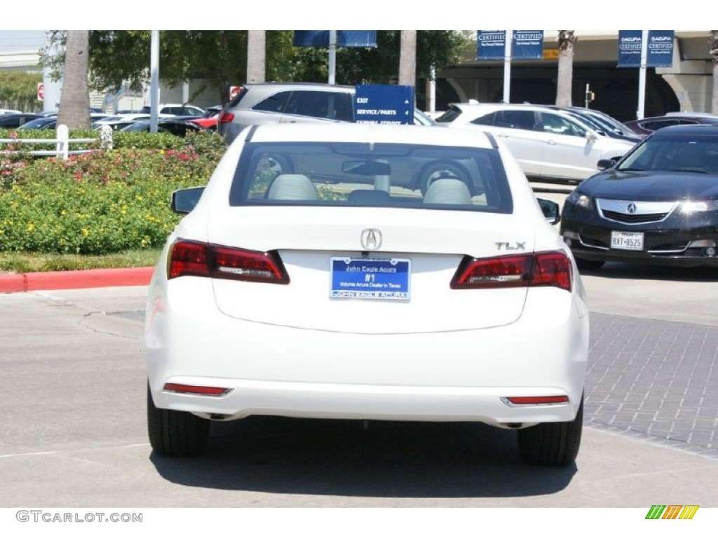 2015 TLX 3.5 - Bellanova White Pearl / Graystone photo #7