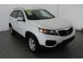 Snow White Pearl 2013 Kia Sorento LX V6