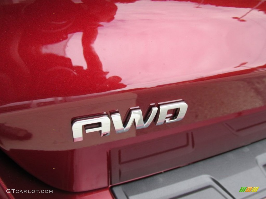 2015 Traverse LT AWD - Siren Red Tintcoat / Ebony photo #7
