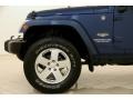 2009 Deep Water Blue Pearl Jeep Wrangler Unlimited Sahara 4x4  photo #33