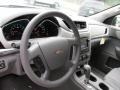 Dark Titanium/Light Titanium 2015 Chevrolet Traverse LS Steering Wheel