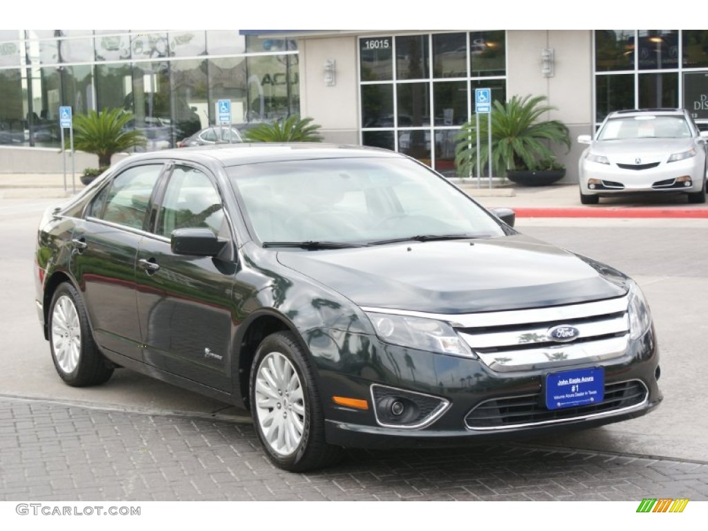 2010 Fusion Hybrid - Sterling Grey Metallic / Medium Light Stone photo #3