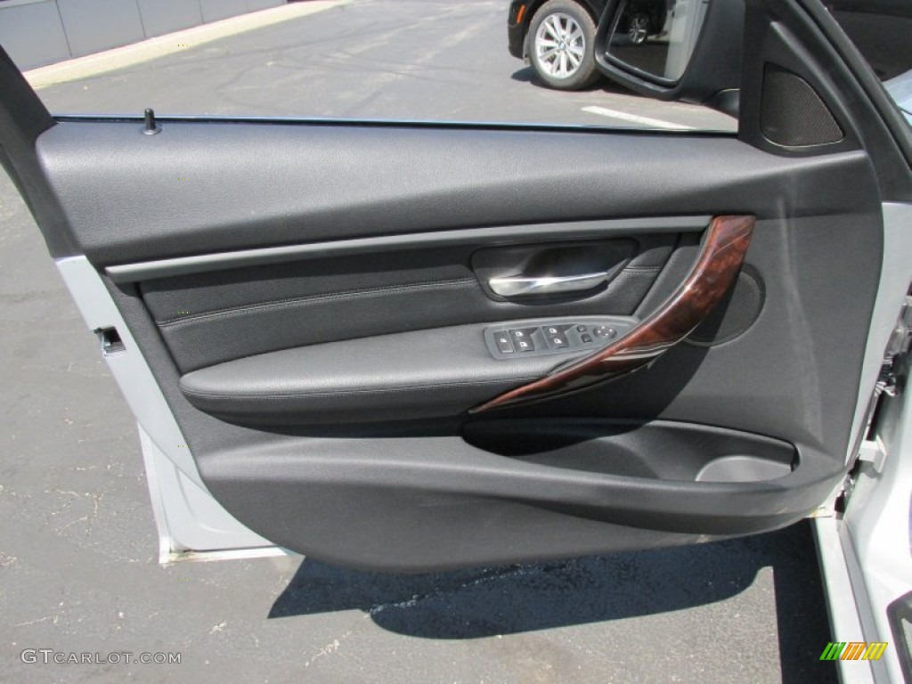 2013 3 Series 335i xDrive Sedan - Glacier Silver Metallic / Black photo #10