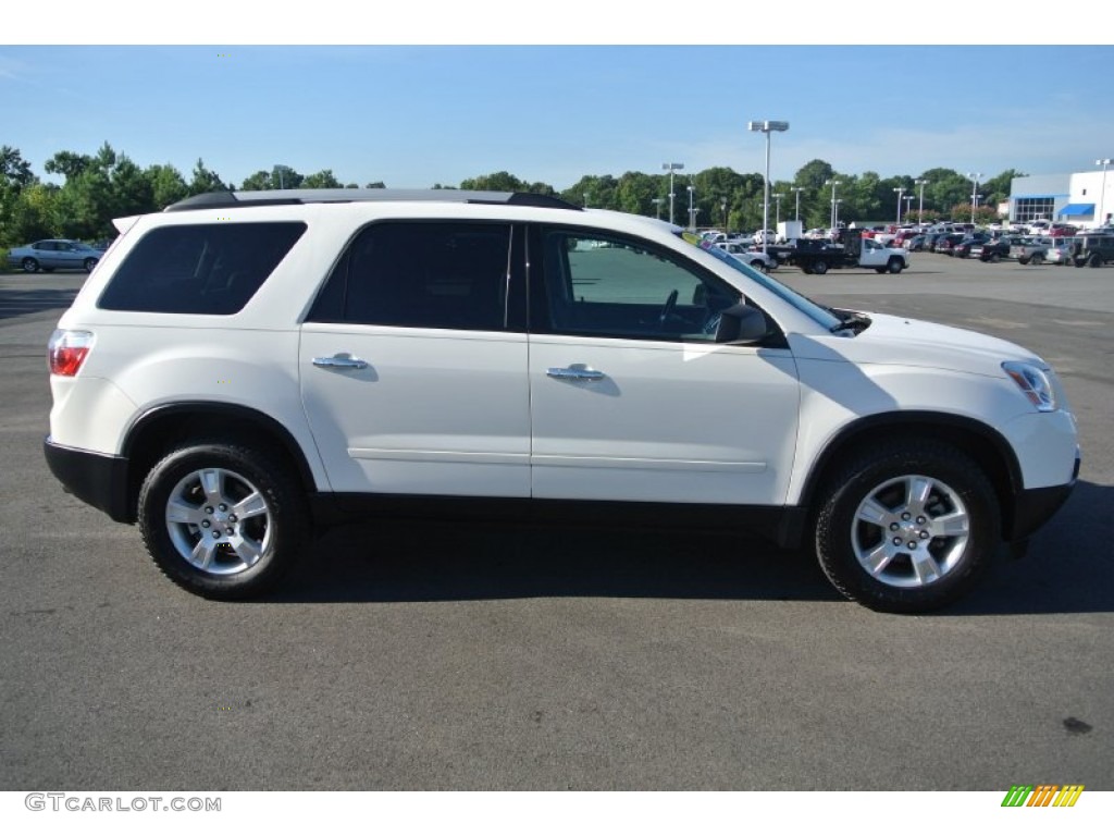 2012 Acadia SLE - Summit White / Light Titanium photo #6