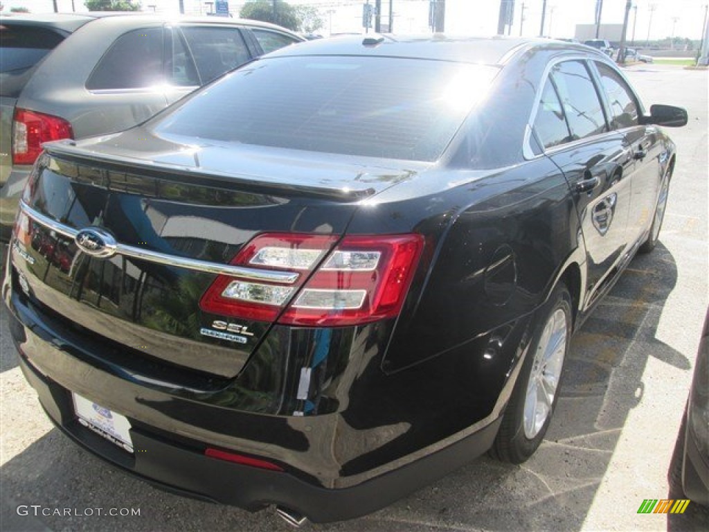 2015 Taurus SEL - Tuxedo Black Metallic / Charcoal Black photo #6