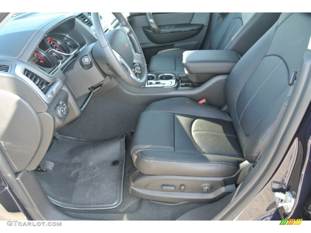 Ebony Interior 2015 GMC Acadia SLT Photo #96689281