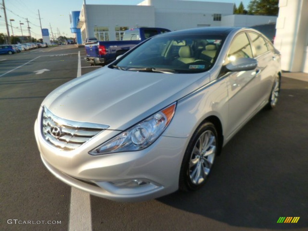 2012 Sonata Limited 2.0T - Radiant Silver / Gray photo #3