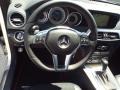 2015 Mercedes-Benz C Black/Red Stitch w/DINAMICA Inserts Interior Steering Wheel Photo