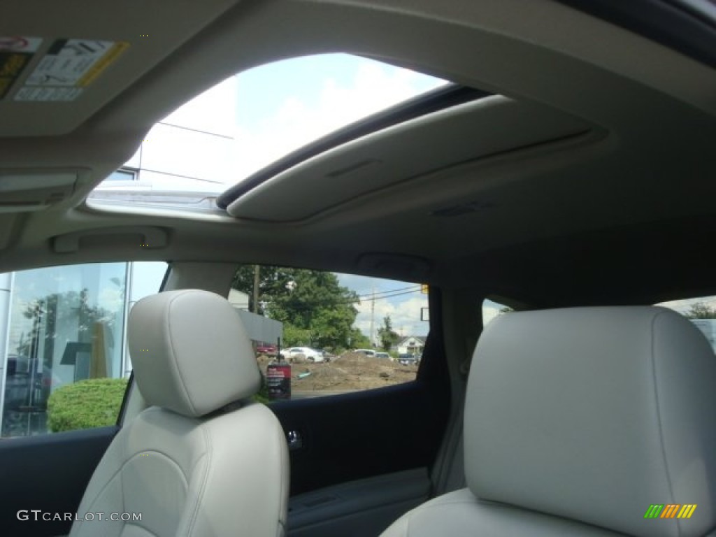 2011 Rogue SV AWD - Gotham Gray Metallic / Gray photo #14