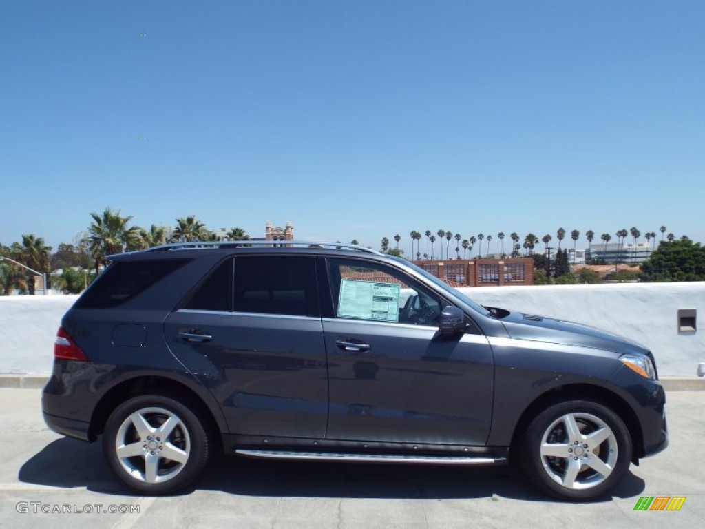Steel Grey Metallic 2015 Mercedes-Benz ML 350 Exterior Photo #96693742