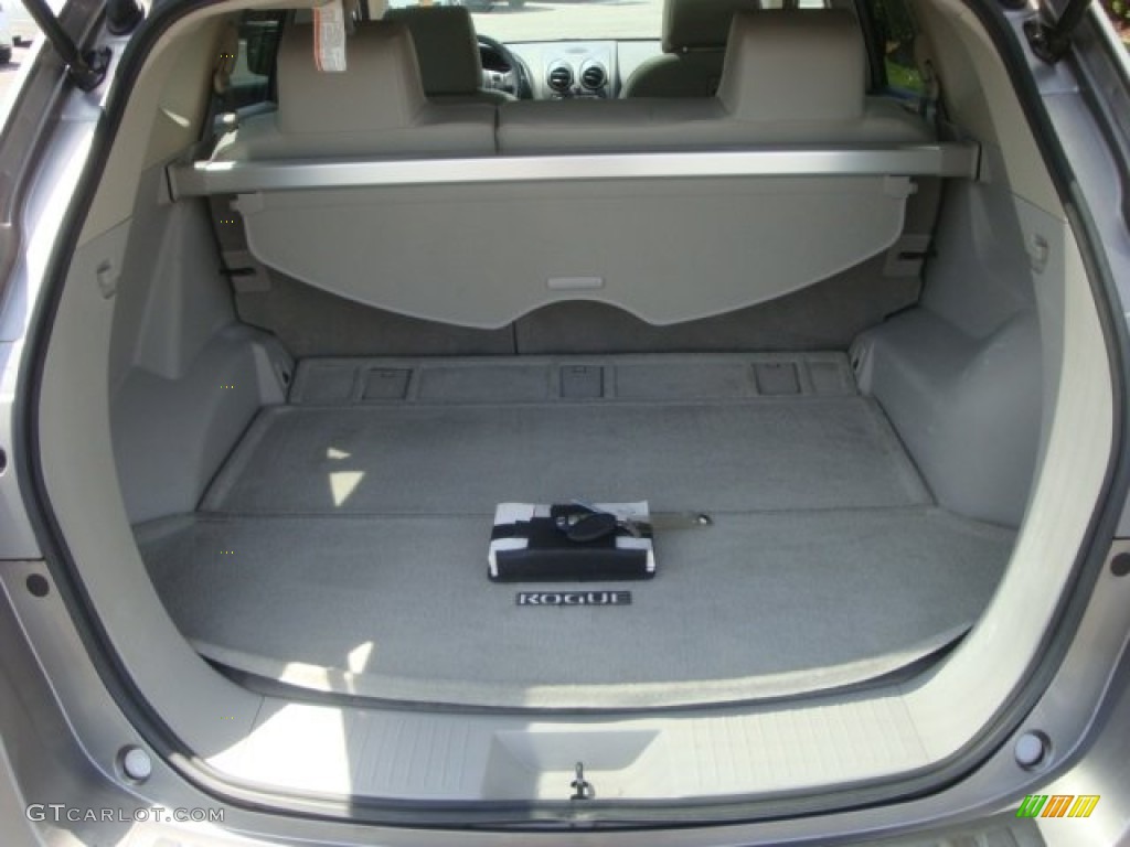 2011 Rogue SV AWD - Gotham Gray Metallic / Gray photo #24