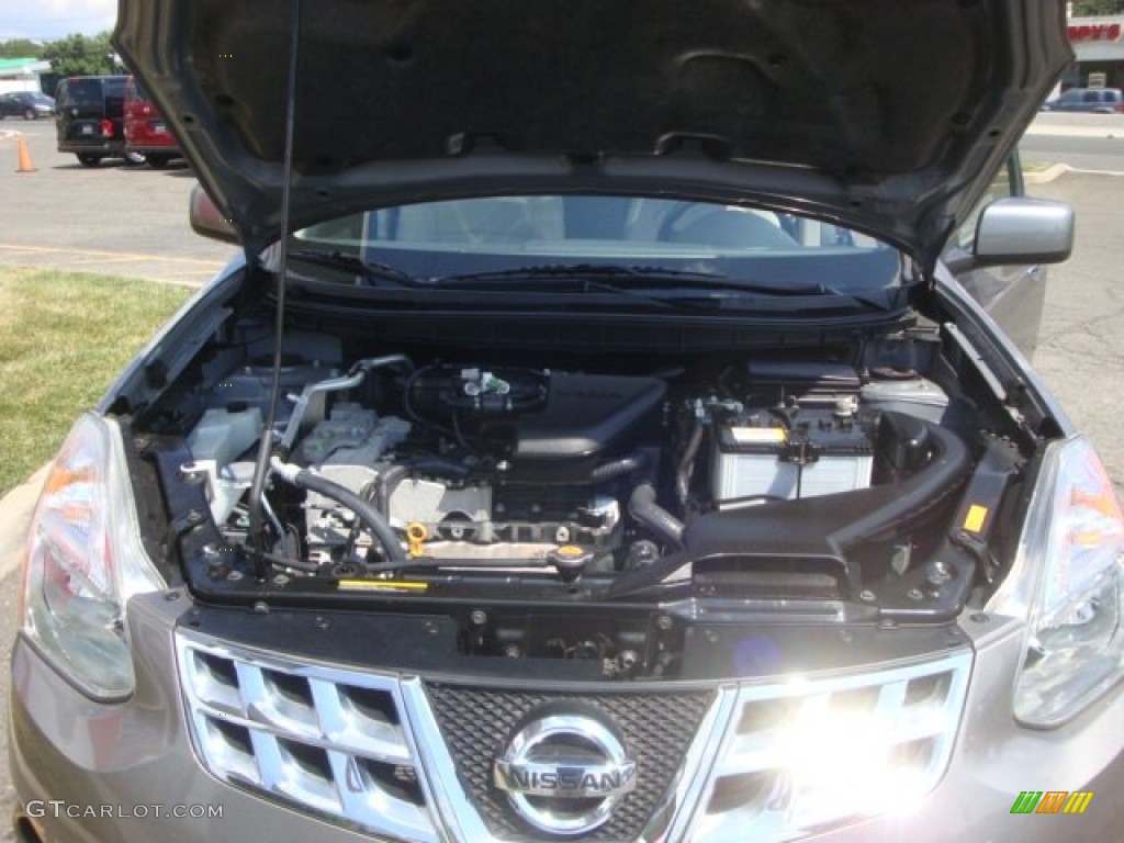 2011 Rogue SV AWD - Gotham Gray Metallic / Gray photo #26