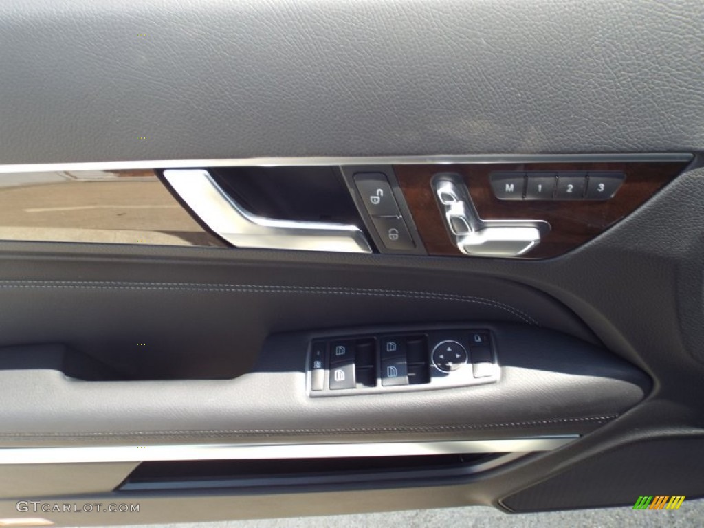 2014 E 350 Coupe - Black / Black photo #6