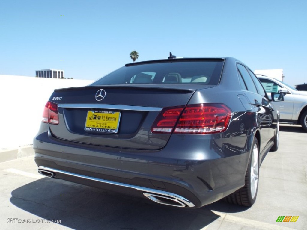 2014 E 350 Sport Sedan - Steel Gray Metallic / Grey/Black photo #4