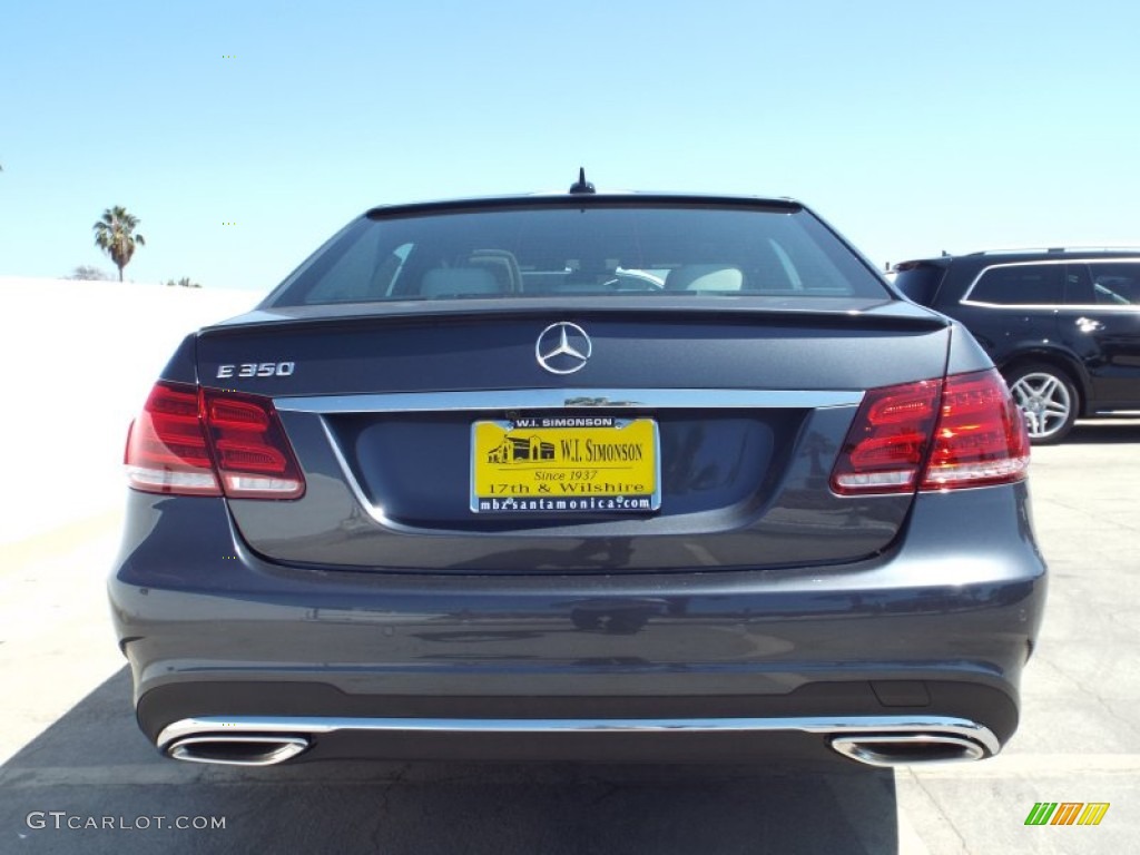 2014 E 350 Sport Sedan - Steel Gray Metallic / Grey/Black photo #5