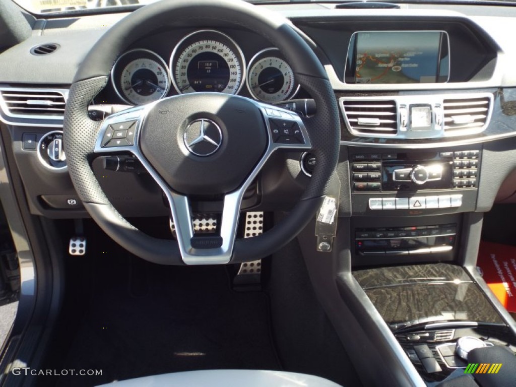 2014 E 350 Sport Sedan - Steel Gray Metallic / Grey/Black photo #9