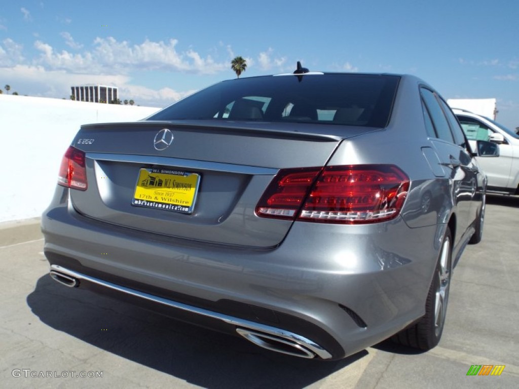 2014 E 350 Sport Sedan - Paladium Silver Metallic / Black photo #4