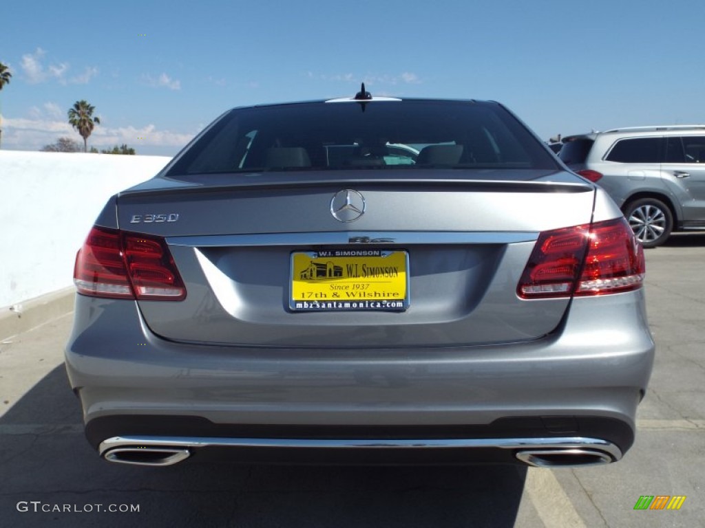 2014 E 350 Sport Sedan - Paladium Silver Metallic / Black photo #5