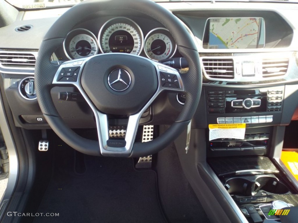 2014 E 350 Sport Sedan - Paladium Silver Metallic / Black photo #9