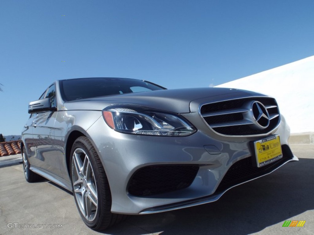 2014 E 350 Sport Sedan - Paladium Silver Metallic / Black photo #11