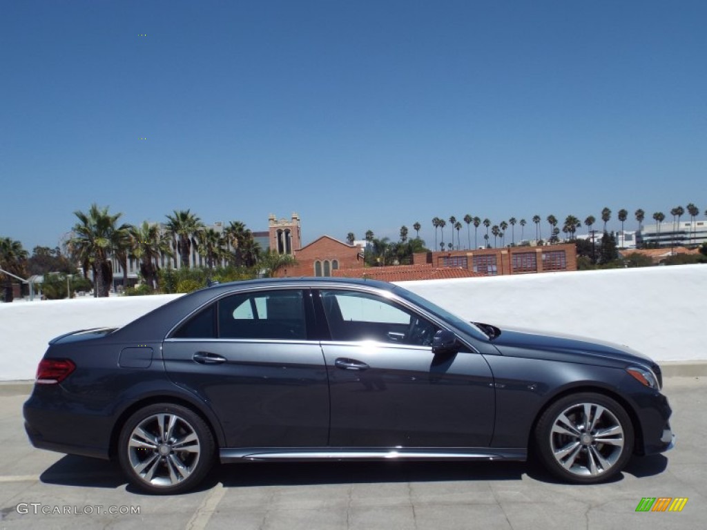 2014 E 350 Sport Sedan - Steel Gray Metallic / Black photo #3