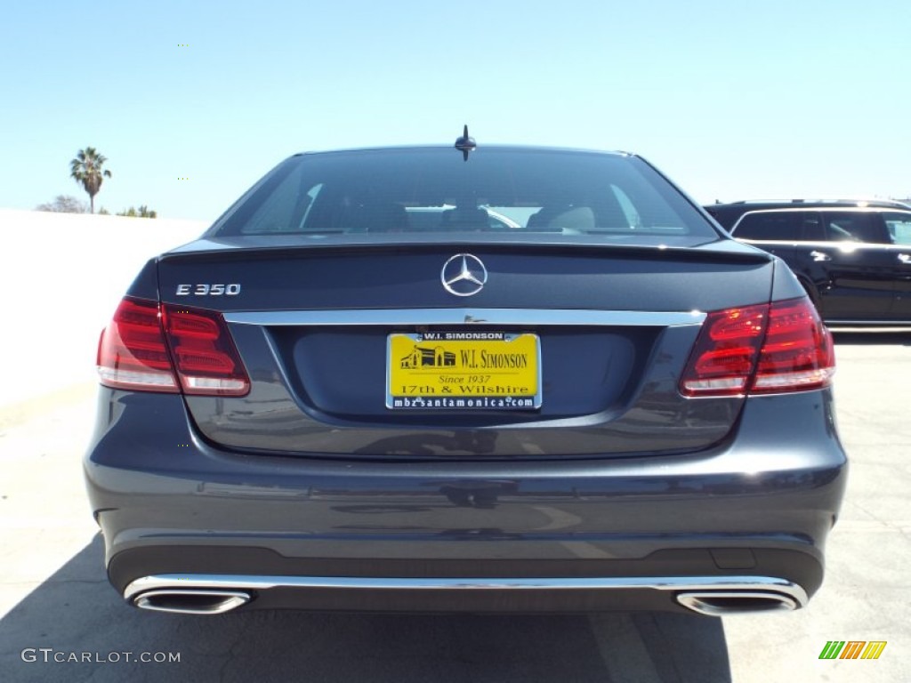 2014 E 350 Sport Sedan - Steel Gray Metallic / Black photo #5