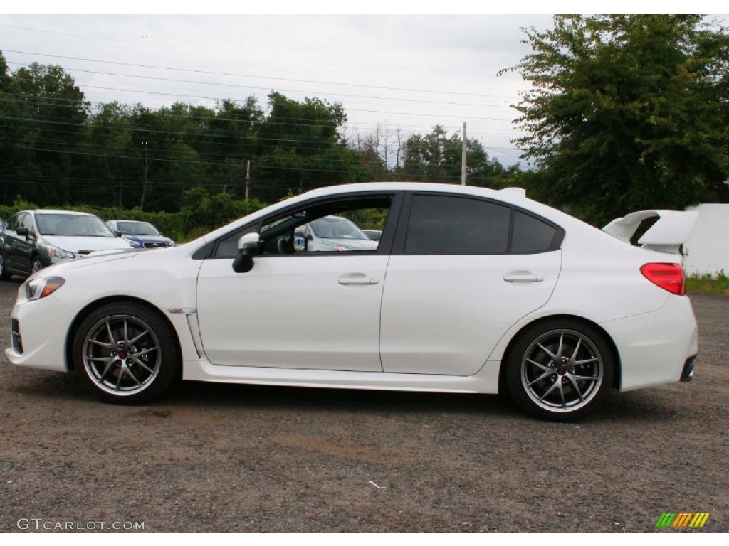 Crystal White Pearl 2015 Subaru WRX STI Limited Exterior Photo #96696517