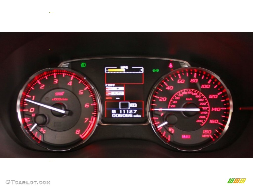 2015 Subaru WRX STI Limited Gauges Photo #96696561