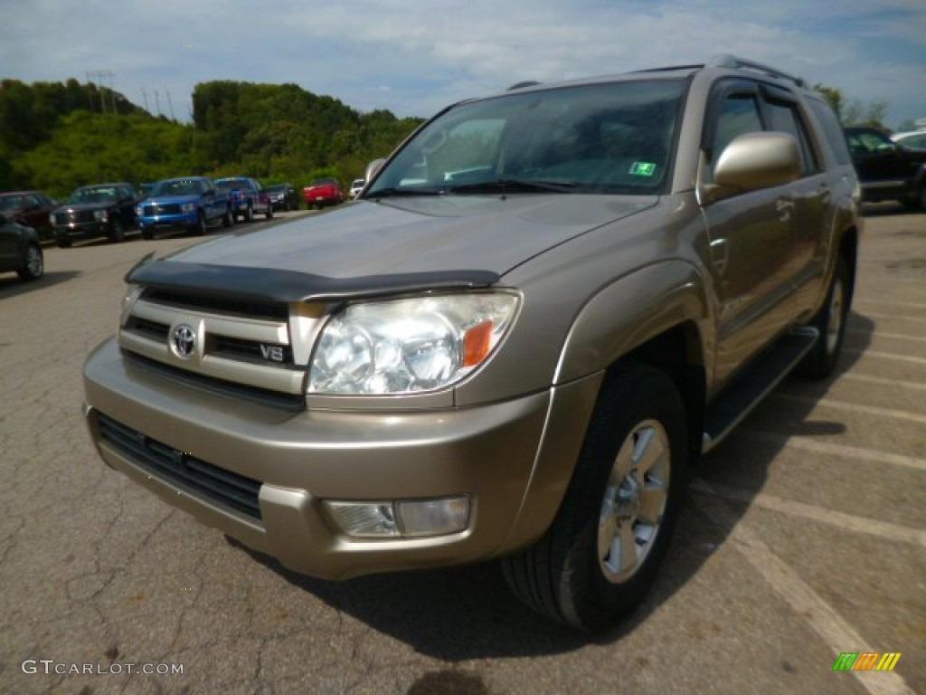 2004 4Runner Limited 4x4 - Dorado Gold Pearl / Taupe photo #4
