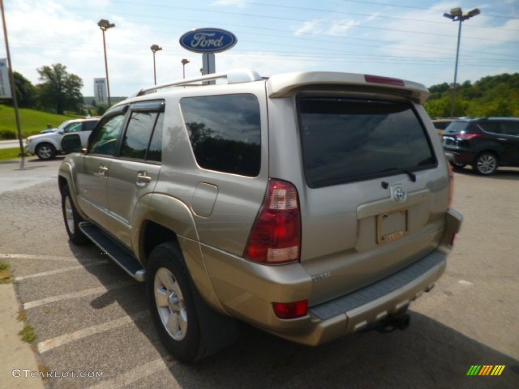 2004 4Runner Limited 4x4 - Dorado Gold Pearl / Taupe photo #5
