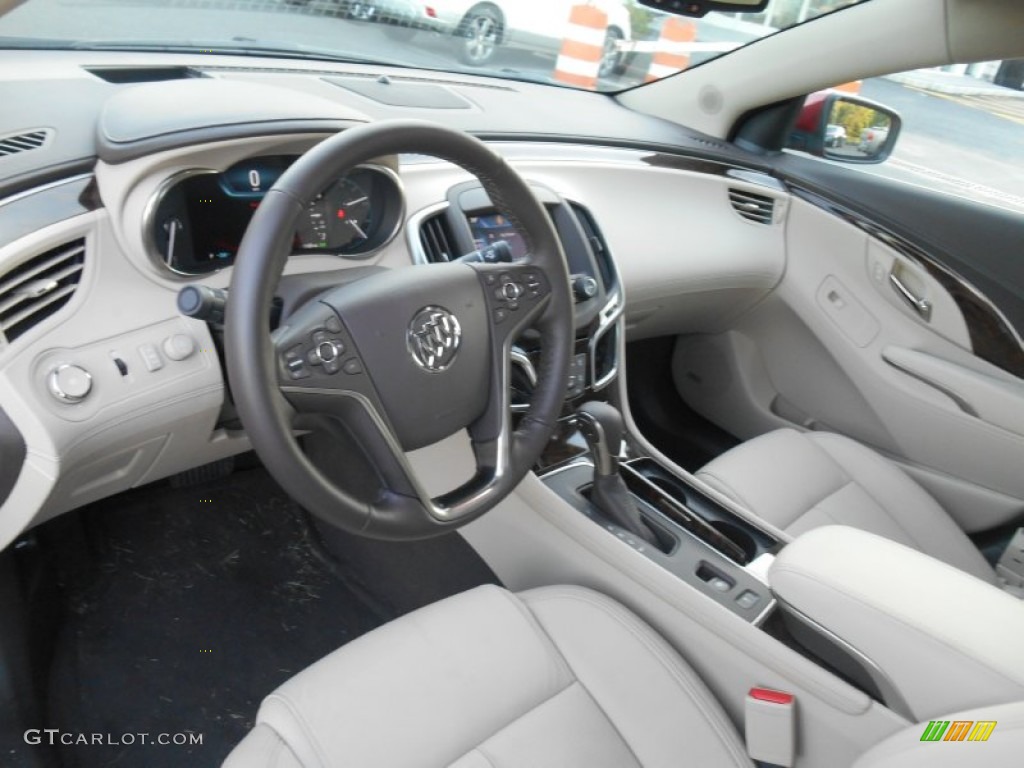 Light Neutral Interior 2014 Buick LaCrosse Premium Photo #96698077