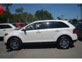 2013 White Suede Ford Edge SEL  photo #6