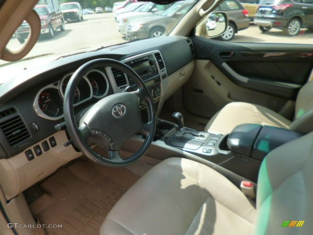 2004 4Runner Limited 4x4 - Dorado Gold Pearl / Taupe photo #16