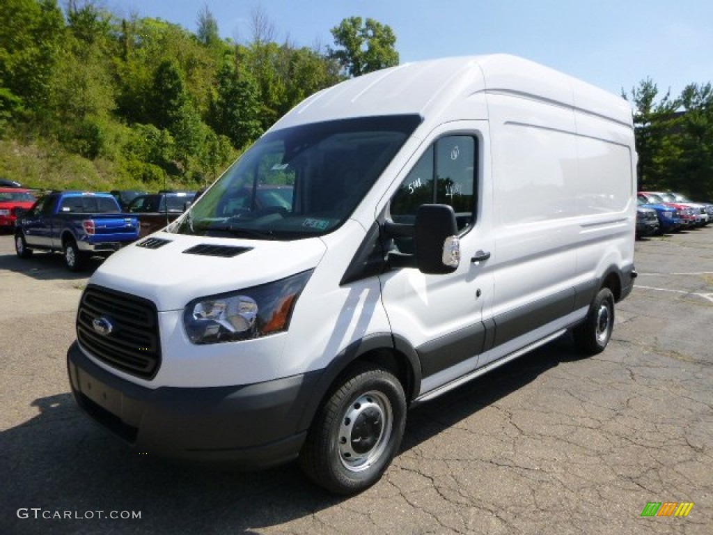 Oxford White 2015 Ford Transit Van 250 HR Long Exterior Photo #96698377