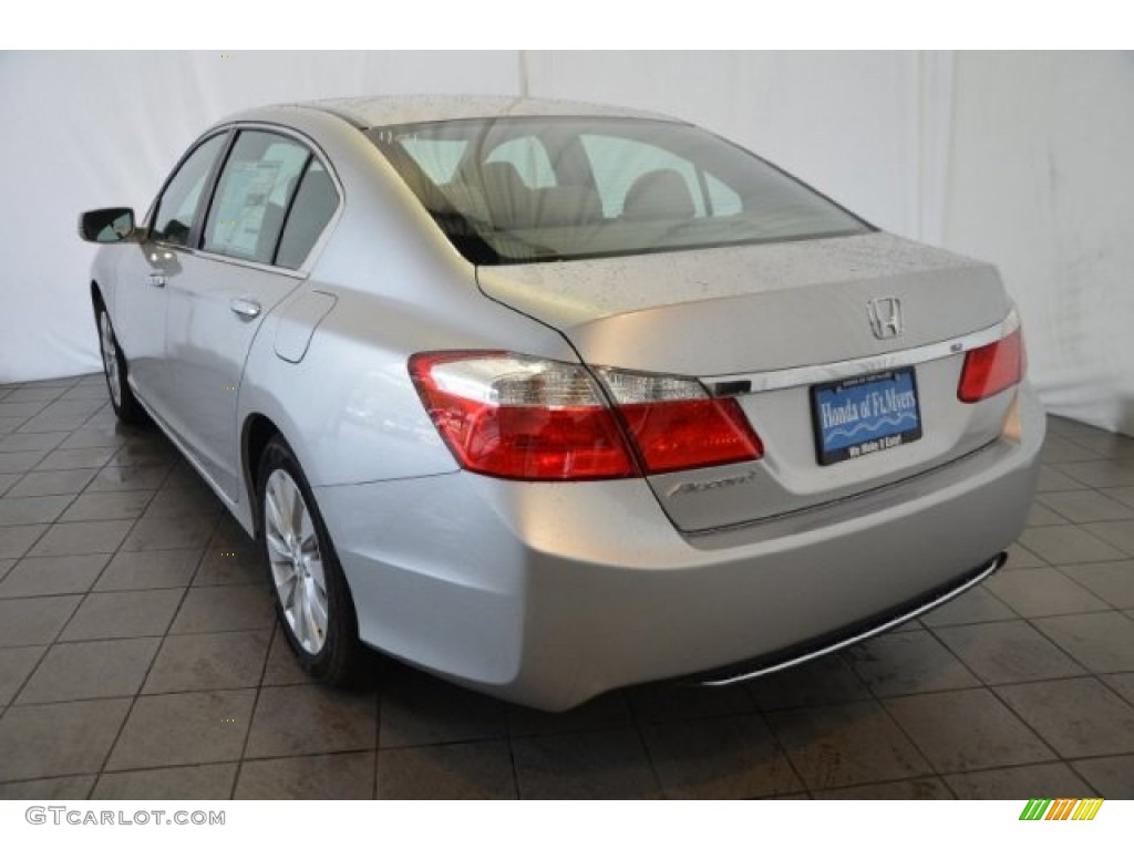 2014 Accord EX Sedan - Alabaster Silver Metallic / Gray photo #5