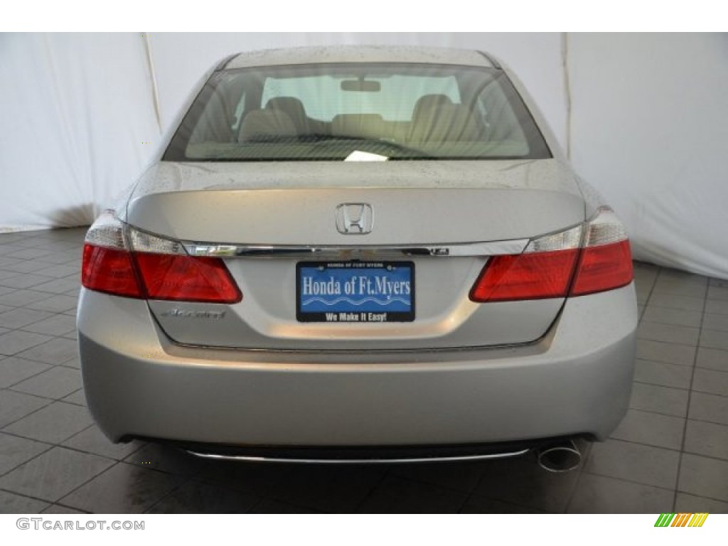 2014 Accord EX Sedan - Alabaster Silver Metallic / Gray photo #6