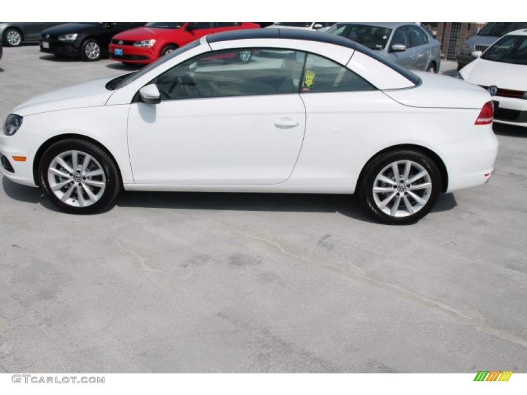 Pure White 2015 Volkswagen Eos Komfort Exterior Photo #96699494