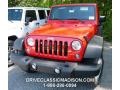 2015 Firecracker Red Jeep Wrangler Sport S 4x4  photo #1