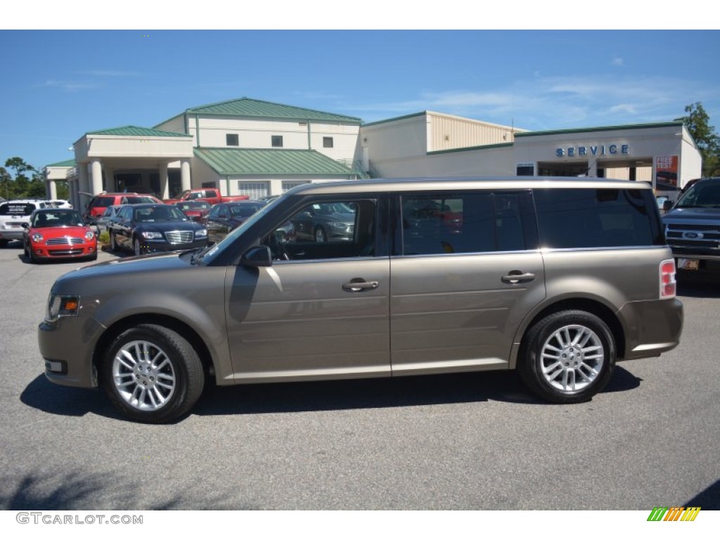 2013 Flex SEL - Mineral Gray Metallic / Charcoal Black photo #6