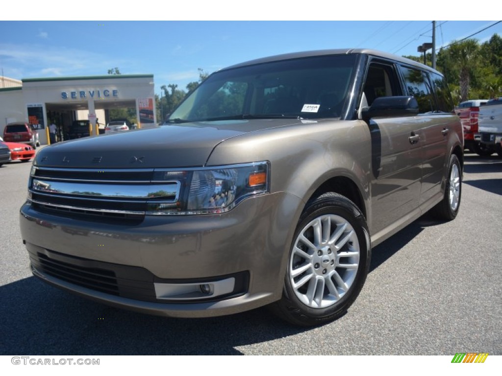 2013 Flex SEL - Mineral Gray Metallic / Charcoal Black photo #7