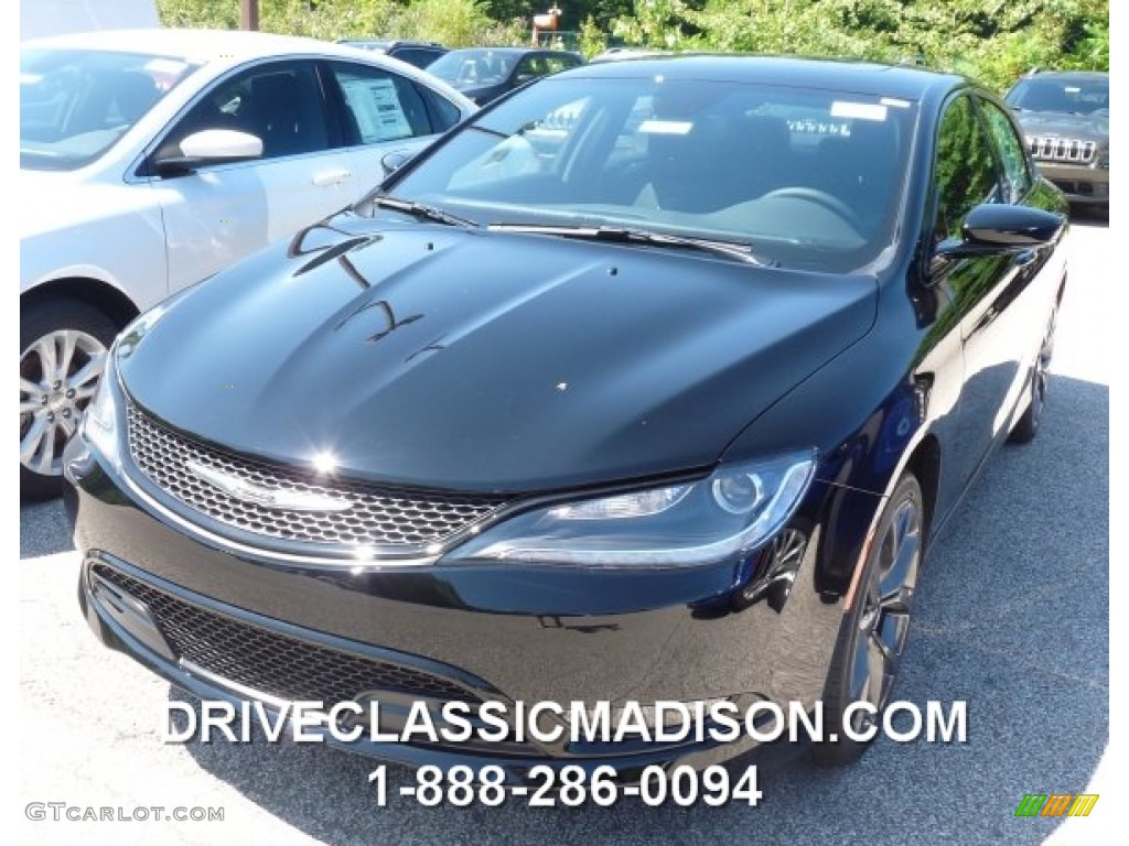 Black Chrysler 200