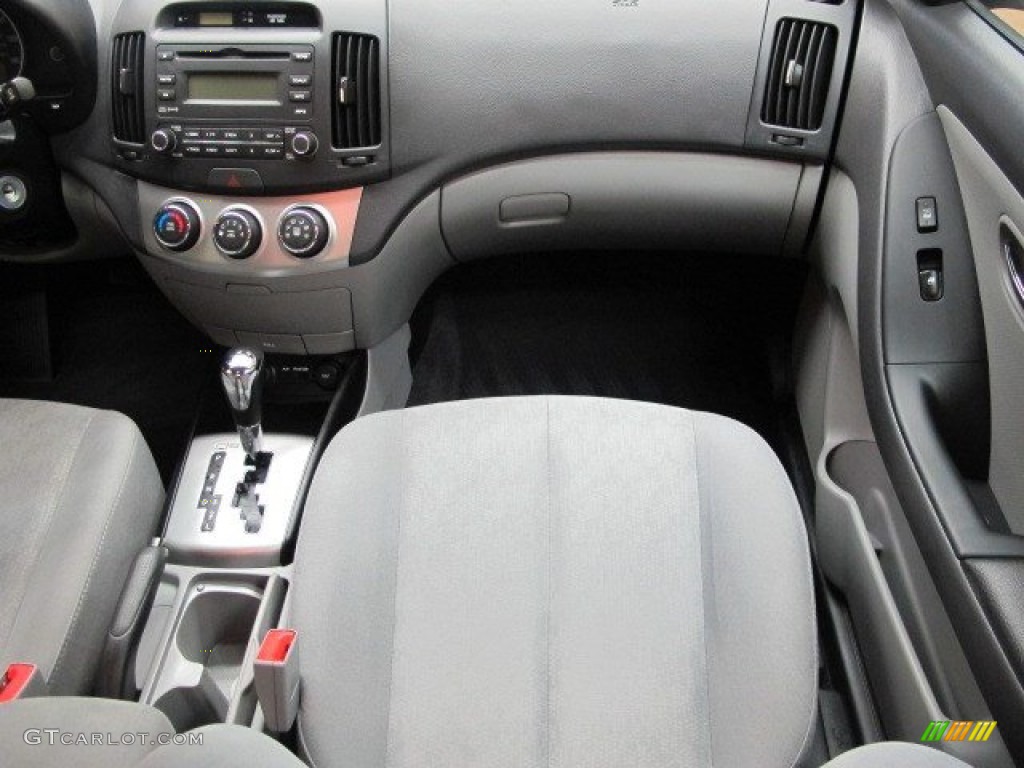 2010 Elantra GLS - Carbon Gray Mist / Gray photo #17